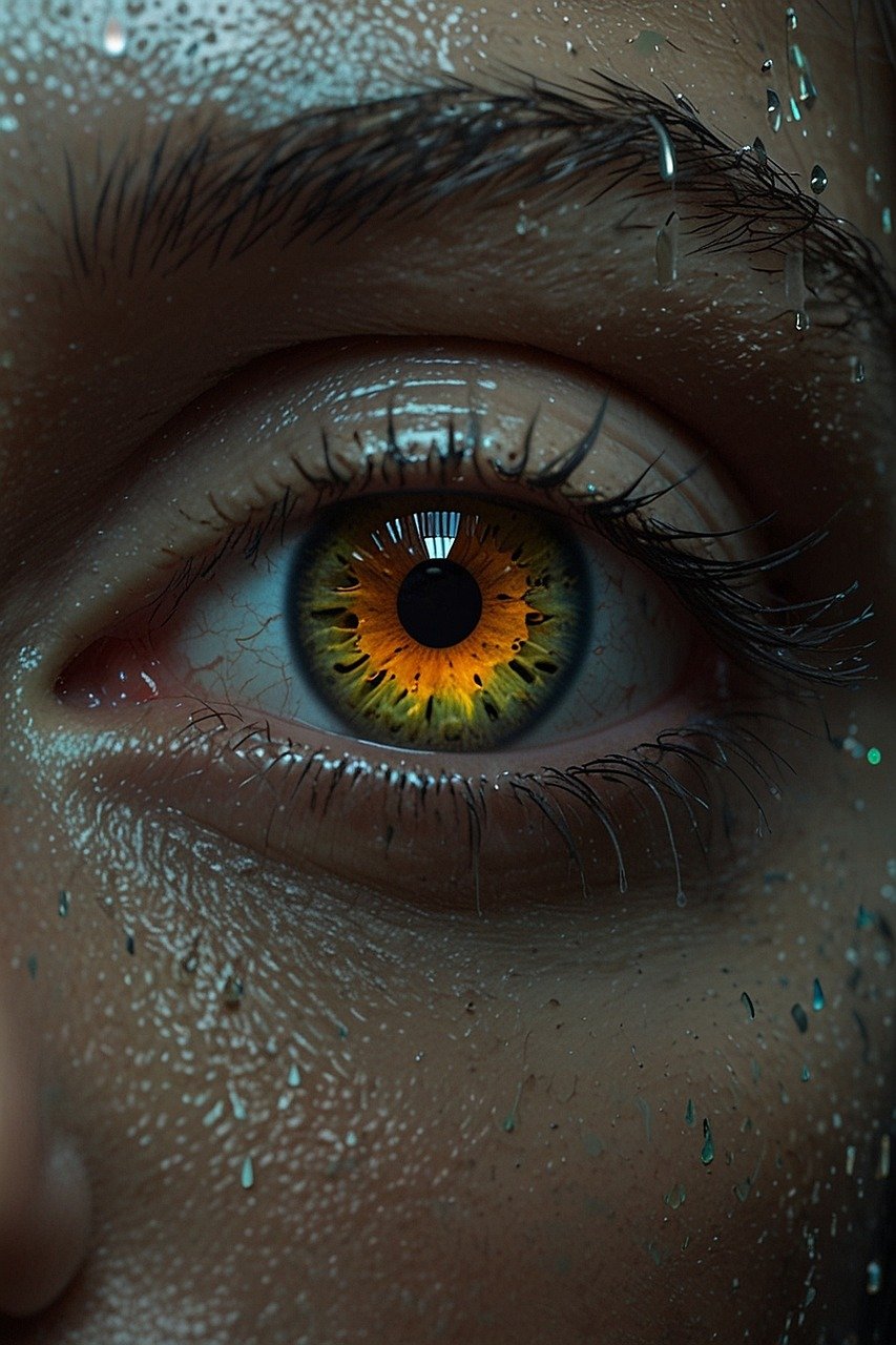 woman, eye, pupils